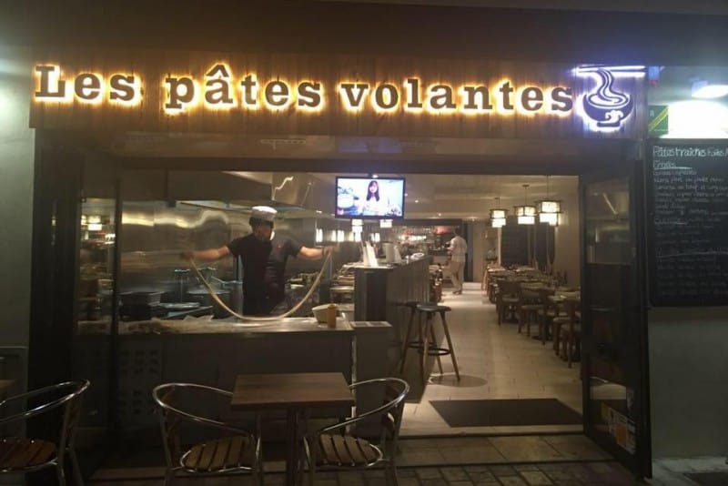 Les pâtes volantes